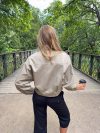 Atlas bomber jacket - Beige