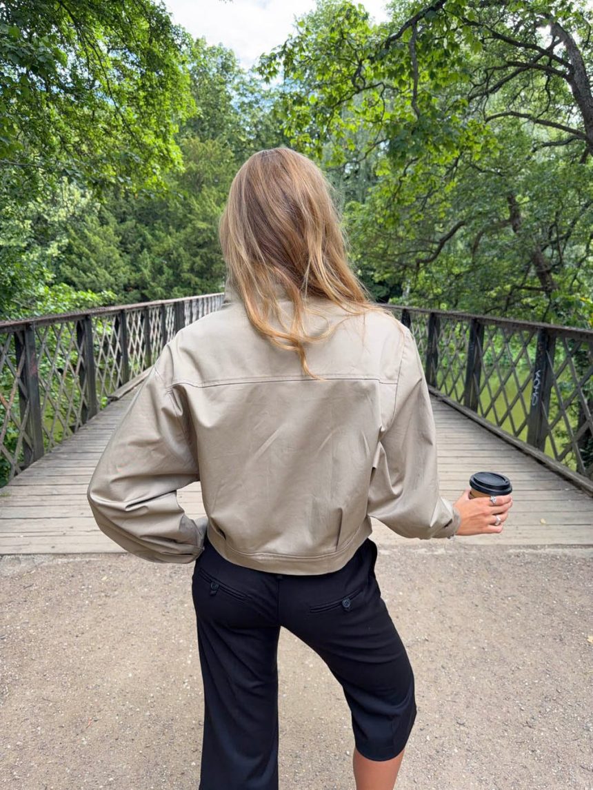 Atlas bomber jacket - Beige