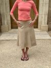 Gemma midi skirt - Beige