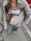 Lima woven shoulder bag - Multicolored