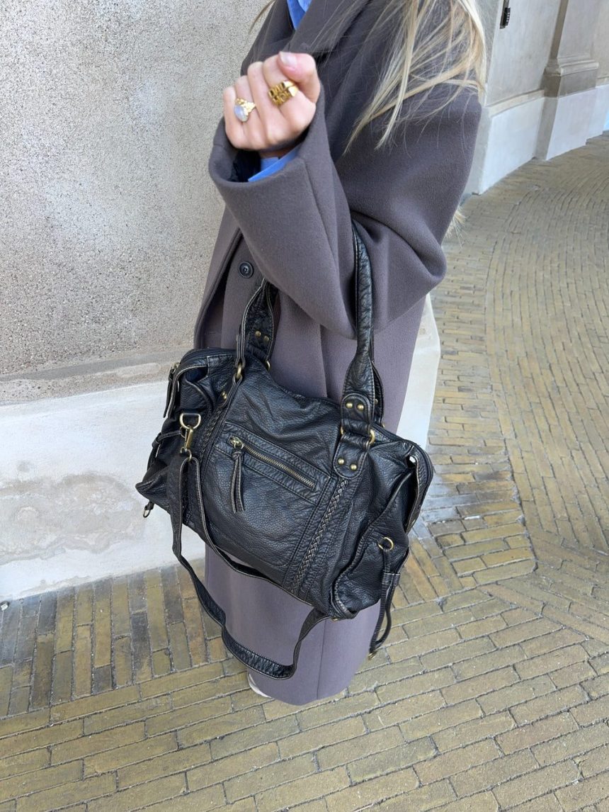 Venedig shoulder bag - Black