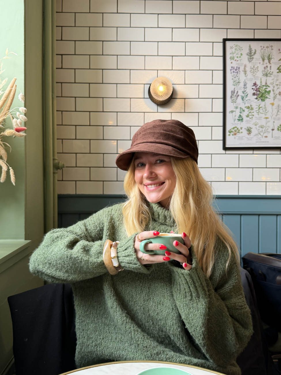 Gudrun cap - Brown