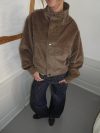 Bruno corduroy bomber jacket – Brown
