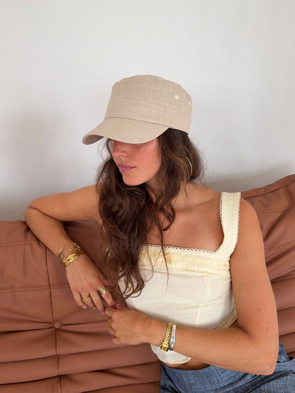 Tivina cap - Beige