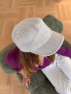 Tony cap with stripes - Grey/white