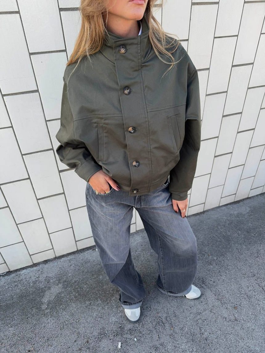 Atlas bomber jacket - Green