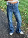 Edelina flare jeans - Blue
