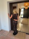 Marisol skirt in lace - Black