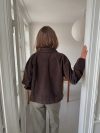 Dalila suede jacket - Brown