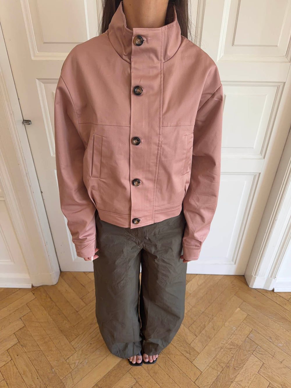 Atlas jacket - Dusty rose