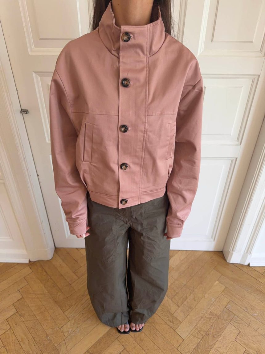 Atlas jacket - Dusty rose