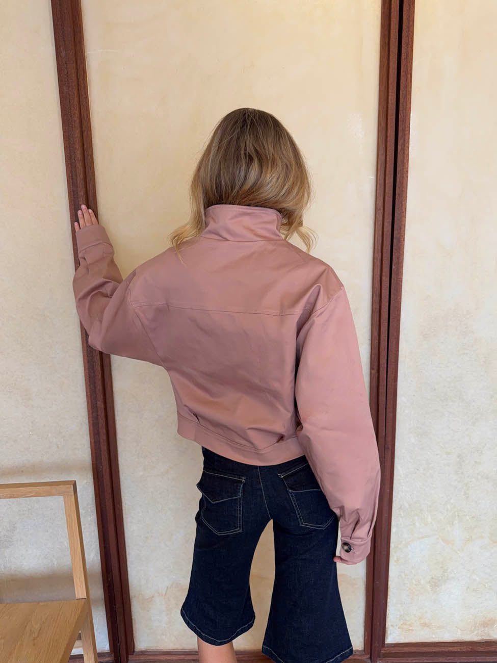Atlas jacket - Dusty rose