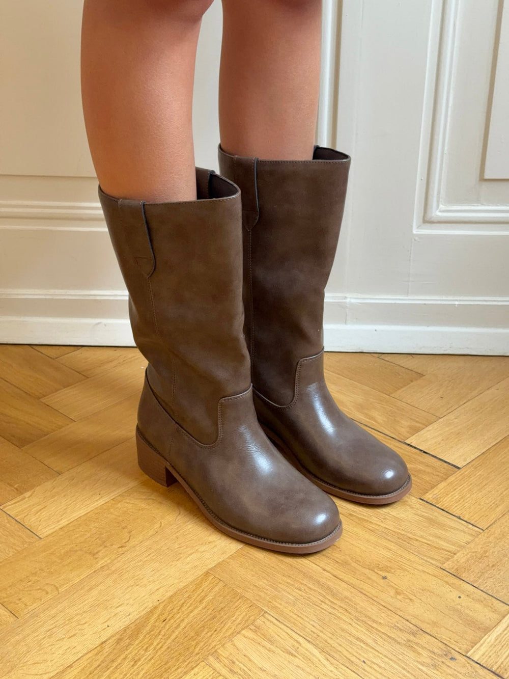 Lucca boots - Dark brown