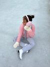 Jamilla mohair cardigan - pink