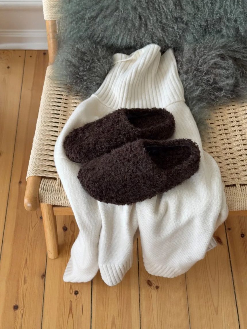 Brina slippers - Brown