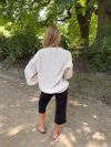 Carina knit with sleeve detail - Beige