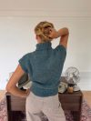 Nivena turtleneck vest - Blue