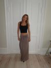 Stella skirt with tie - Taupe