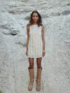 Tassy mini dress - Beige