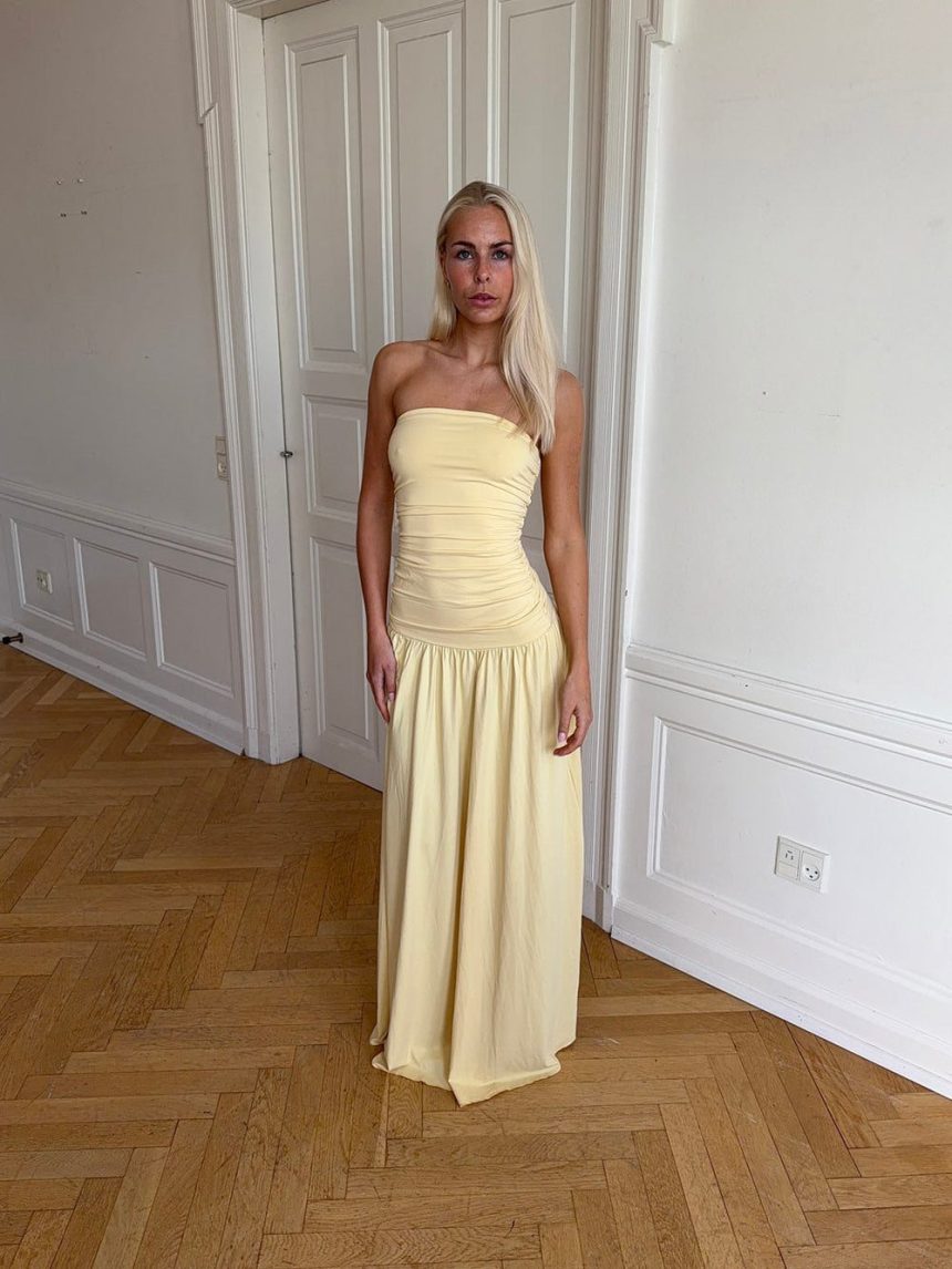 Solara dress – Yellow