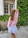Raffaella cable knit – Pink