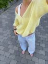 Annaly mohair cardigan - Yellow