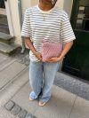 Crochet clutch - Pink